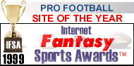 Internet Fantasy Sports Awards - Site Of The Year Award